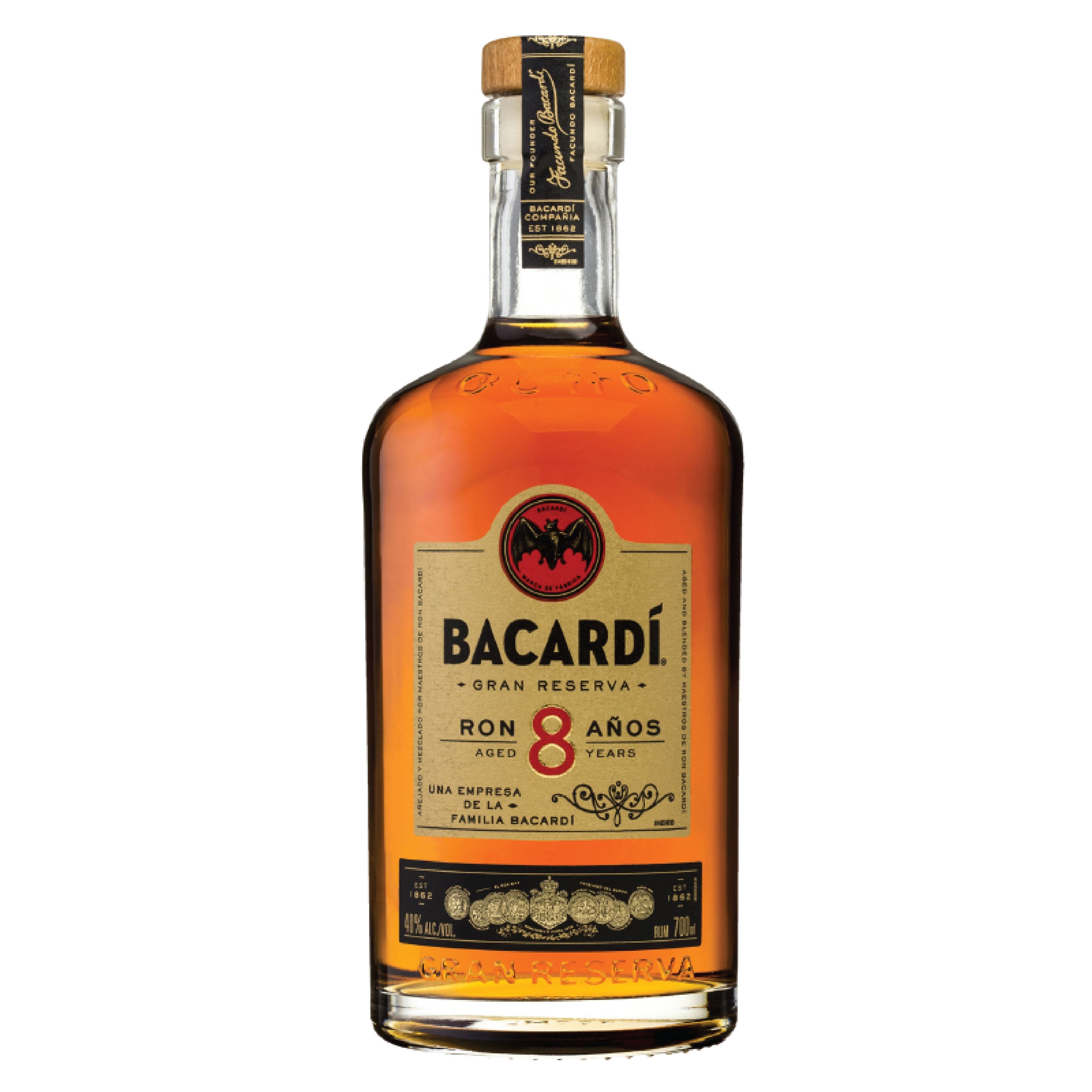 Bacardi Superior Carta Ocho 8 Rum 700ml 01