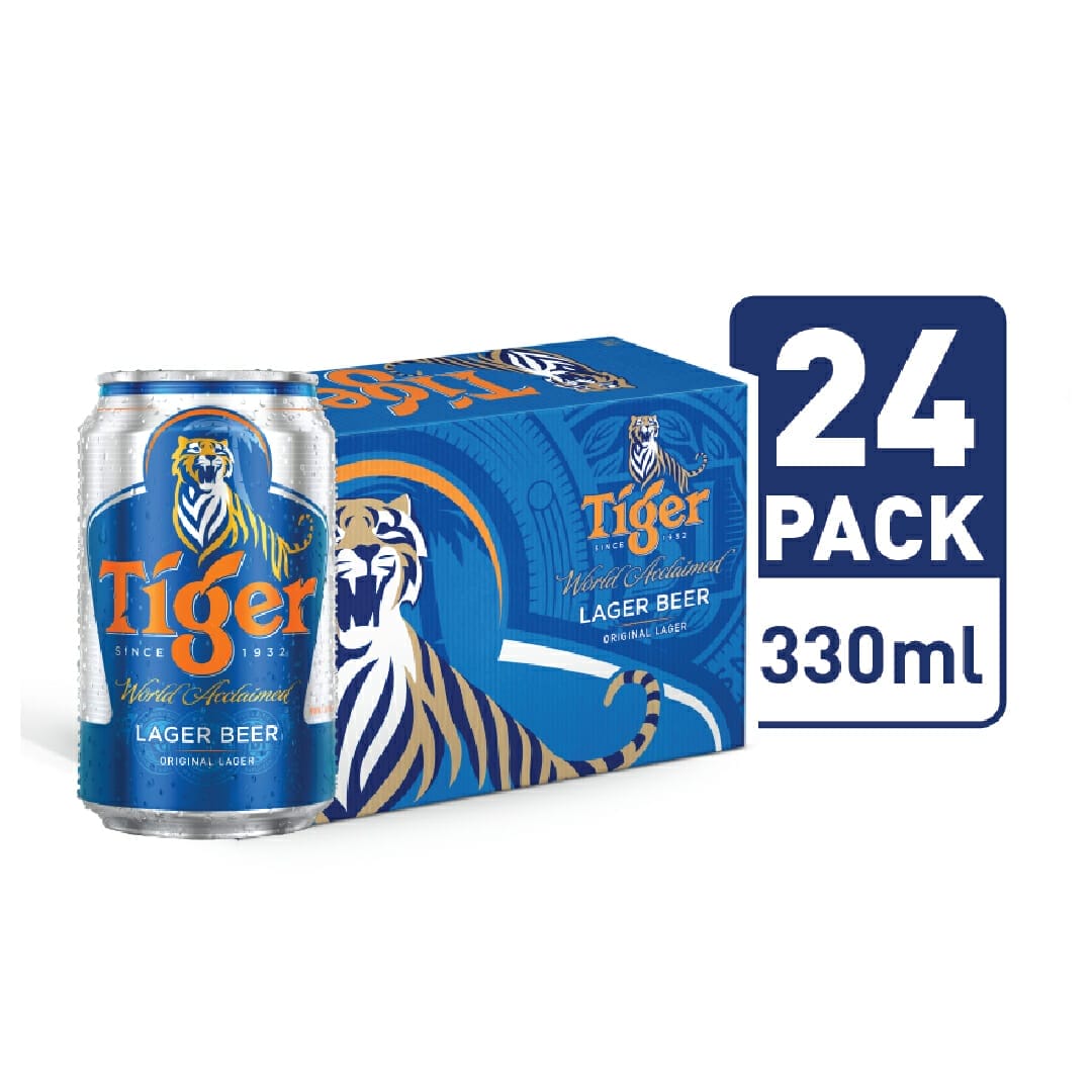 Tiger Beer Cans 330ml 01