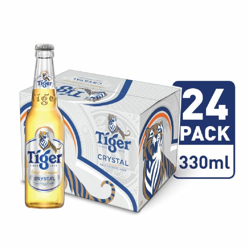Tiger Crystal Beer Pint 330ml 01