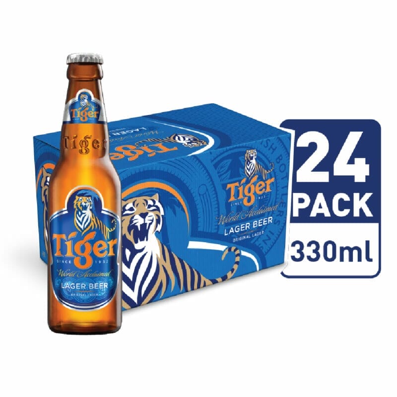 Tiger Lager Beer Pint 330ml 01