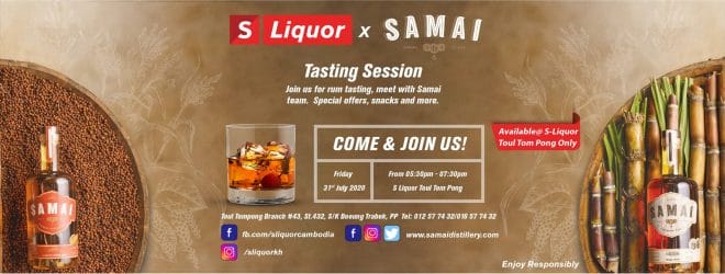 Samai Rum Tasting Session - S Liquor
