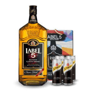Label 5 Whisky 1l & Soda Cocktail Pack - S Liquor