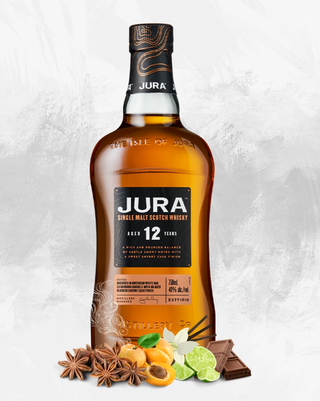 ジュラ 10年　200ml 40度　元箱 JURA 10 YEARS ISLE Isle of Jura 10-year-old - buy online | Whiskybase Shop