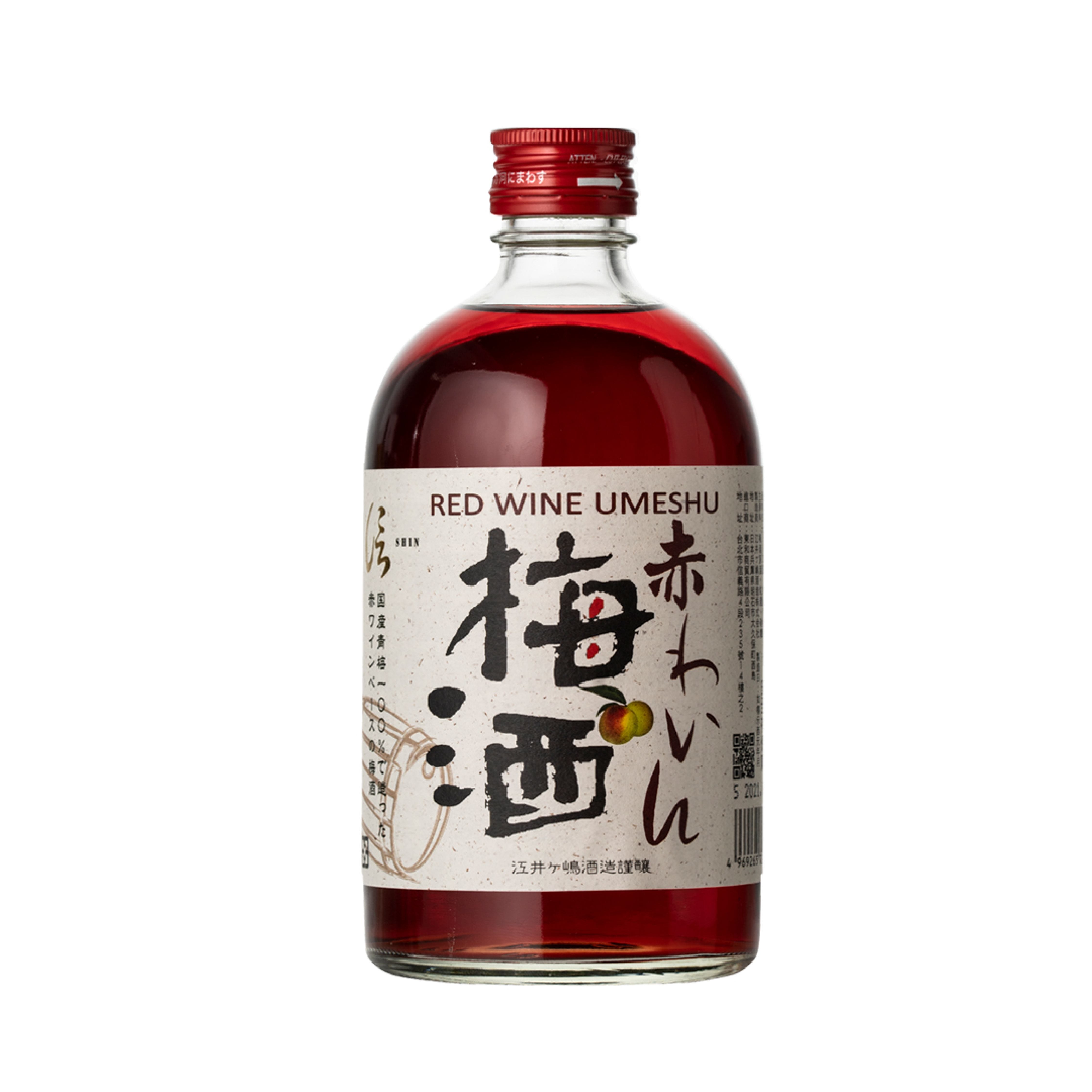 Shin Red Wine Umeshu 500ml 01
