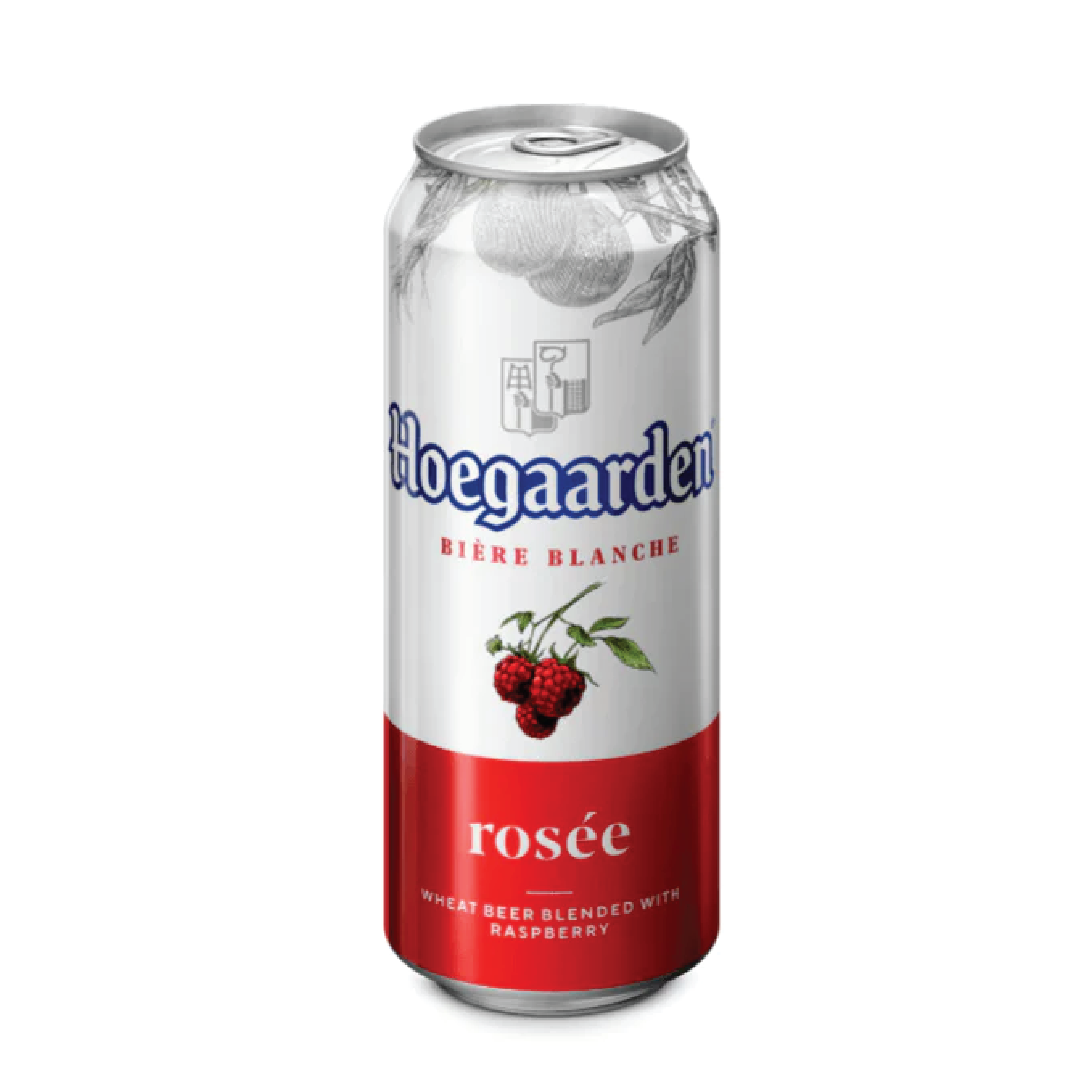 Hoegaarden Rosee Sleek Beer Can 500ml 01