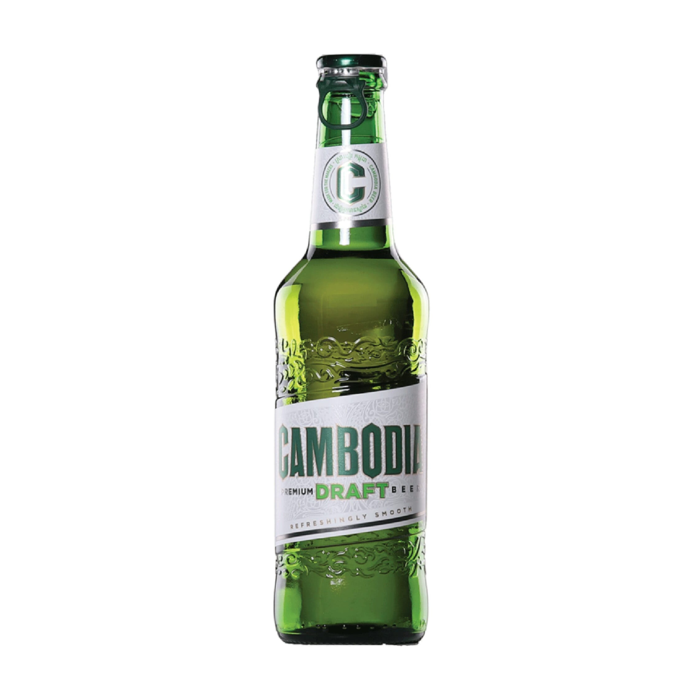 Cambodia Premium Draft Beer Bottle 330ml