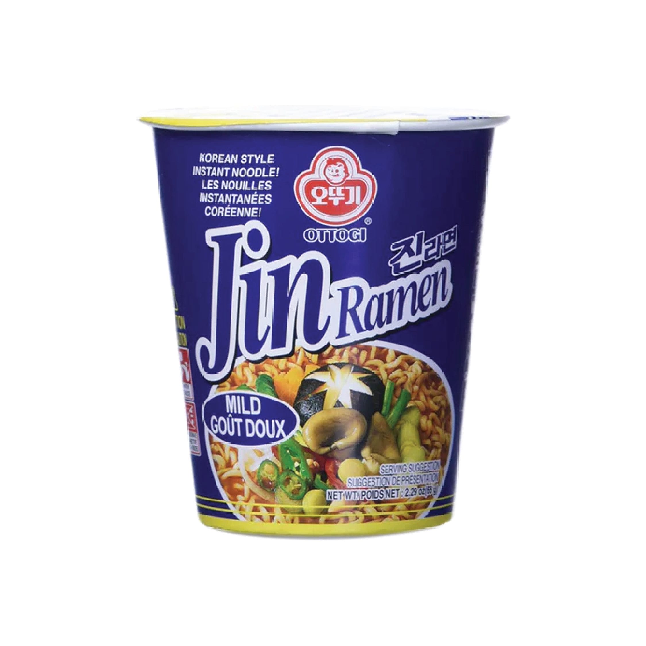 OTTOGI Noodle Cup Jin Ramen Spicy 65gm S Liquor